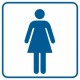 Piktogram Toaleta damska 1