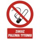 Znak Zakaz palenia tytoniu