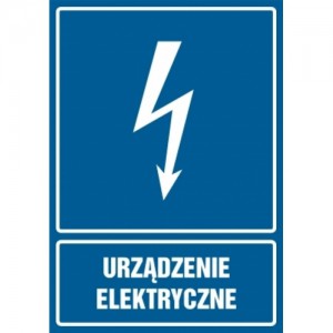 Znak Urządzenie elektryczne