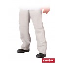 Spodnie skórzane lico białe - SSL